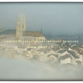 Fribourg - Brume d'hiver sur la vieille ville